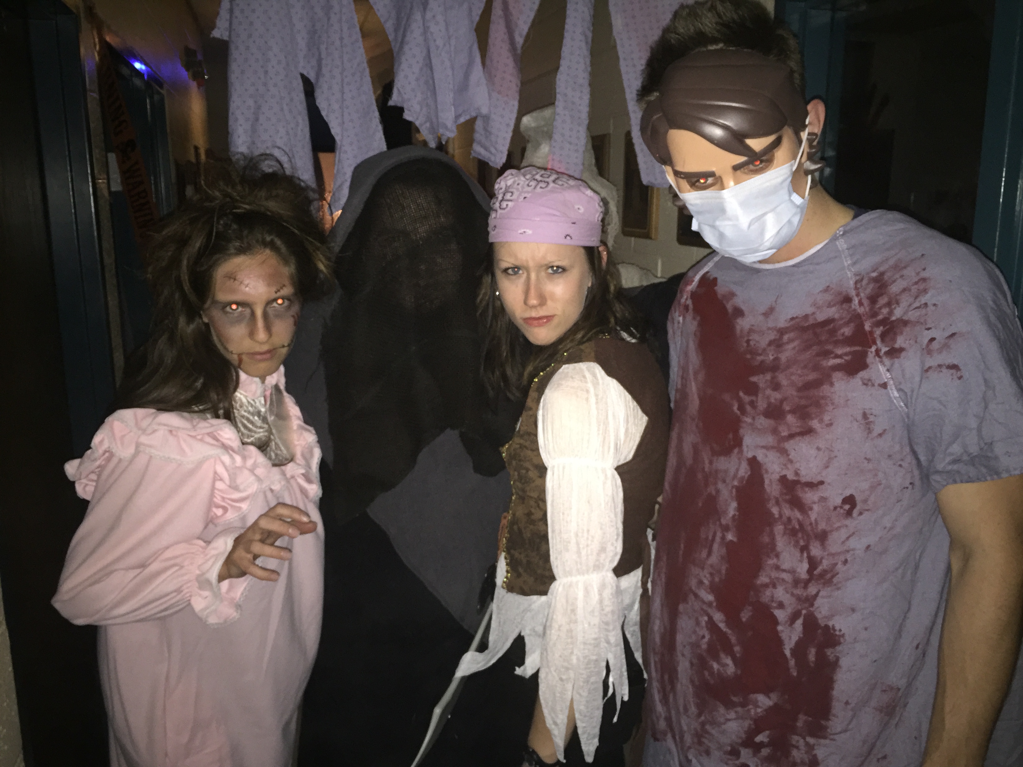 Haunted House Night One Success