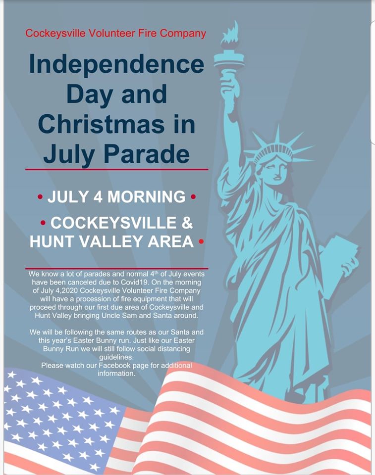 CVFC Announces 4th of July Parade