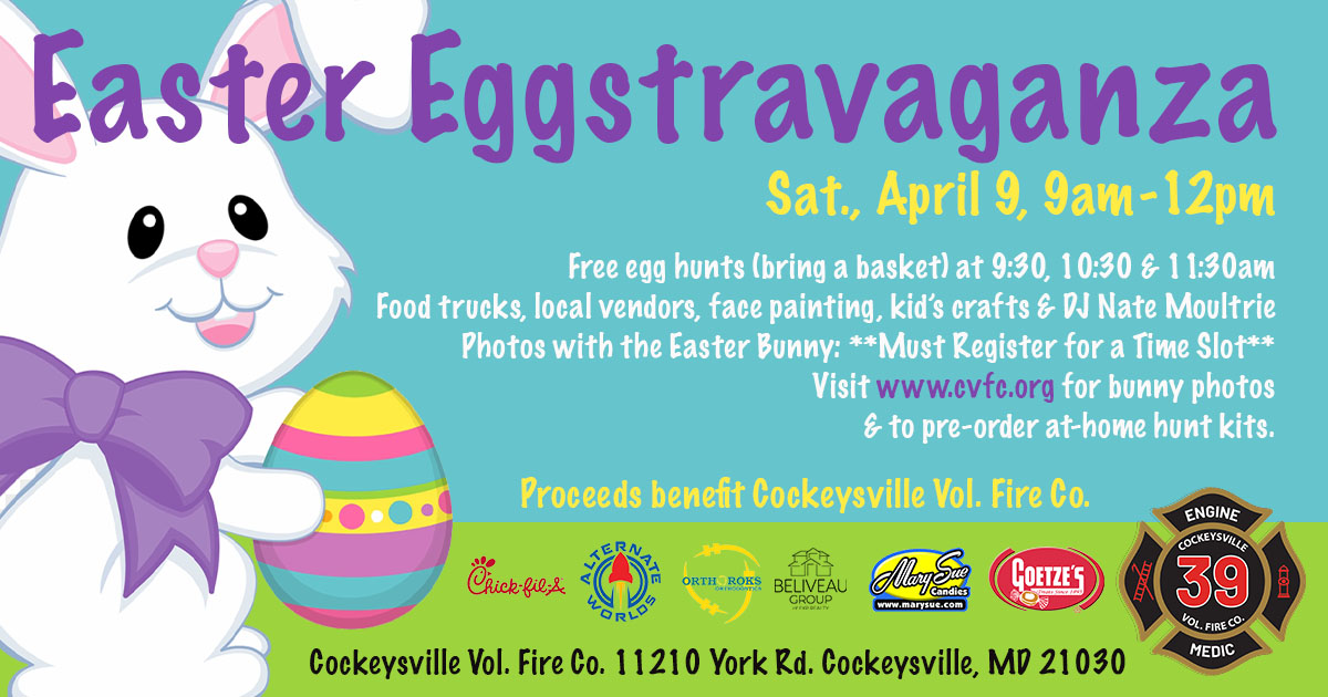 Easter Eggstravaganza Returns April 9th 2022